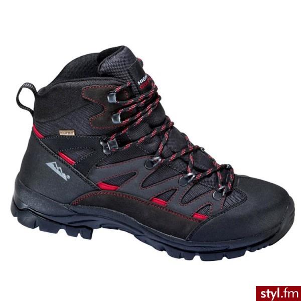 High Colorado Buty Stone black/red - Pozostałe Buty Moda