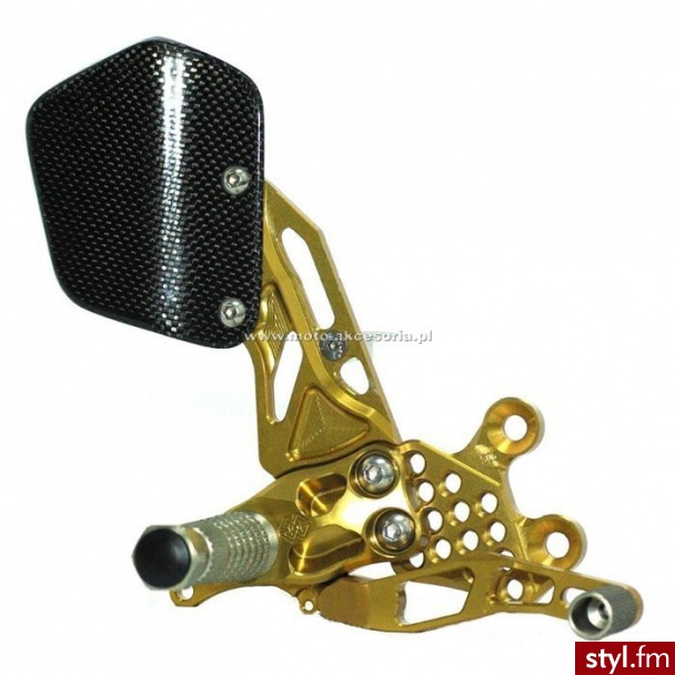 Sety podnóżki AS31GT GILLES TOOLING do Kawasaki ZX6R/ ZX7R/ZX9R złote - Pozostałe Buty Moda