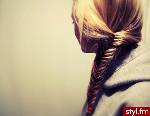 Blond Warkocze Proste Na co dzień Długie Fryzury