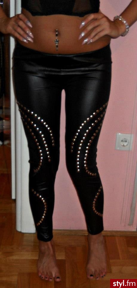 Leginsy Spodnie Moda