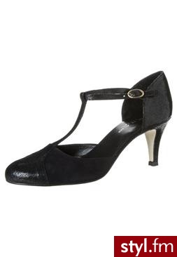 Jonak Czółenka czarny (088-10714DA/H3) - Czółenka Buty Moda