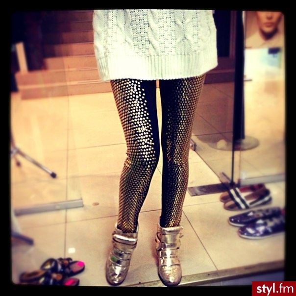 Leginsy Spodnie Moda