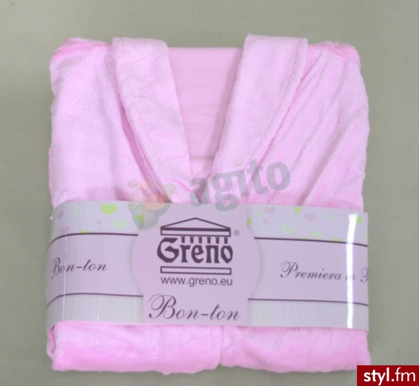 GRENO SZLAFROK BON TON M - Szlafroki Bielizna Moda