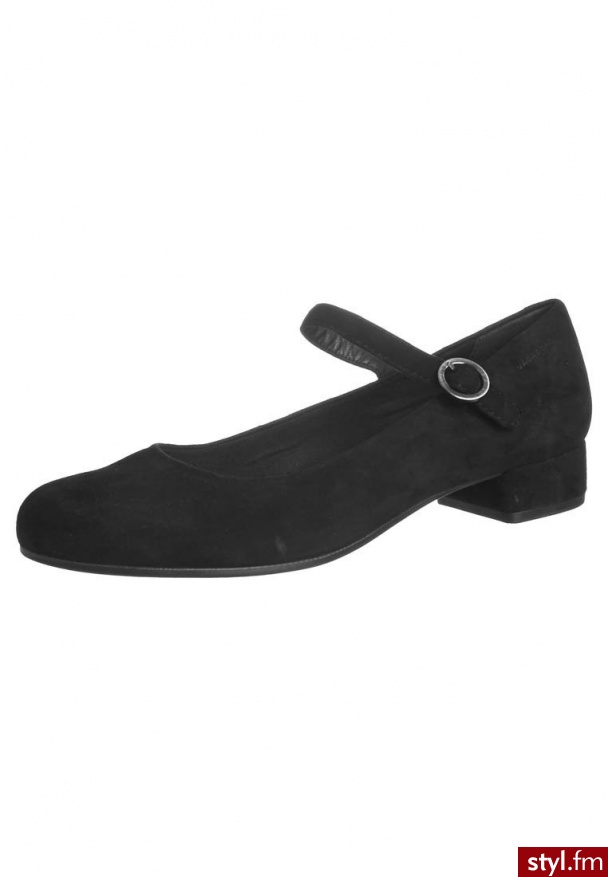 Vagabond SUE Baleriny z zapięciem czarny (3605-340) - Balerinki Buty Moda