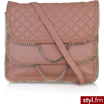 DKNY Quilted-leather chain-trim bag - Polyvore. Pobrano ze strony: http://www.polyvore.com/dkny_quilted-leather_chain-trim_bag/thing?id=17612549 - Pozostałe Torebki Moda