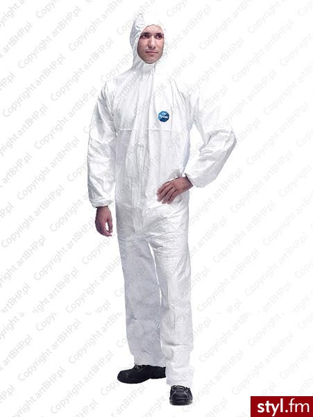 DUPONT KOMBINEzON OCHRONNY(TYVEK-CHF5W_L) - Pozostałe Spodnie Moda