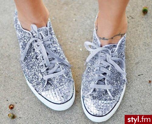 glitter - Trampki Buty Moda