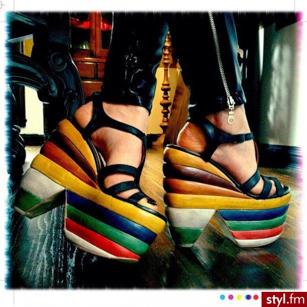 Sandały Buty Moda