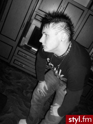 Punk Rock Alternatywne Średnie Fryzury