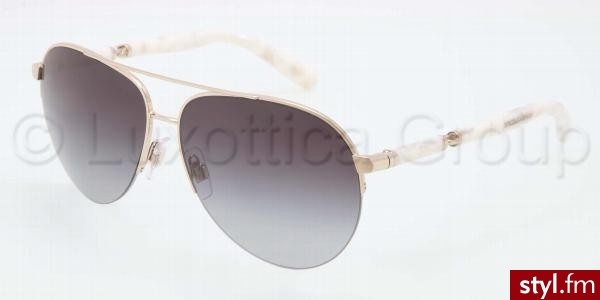 DOLCE&GABBANA okulary przeciwsłoneczne SICILY 2115 488/8G - Okulary Dodatki Moda