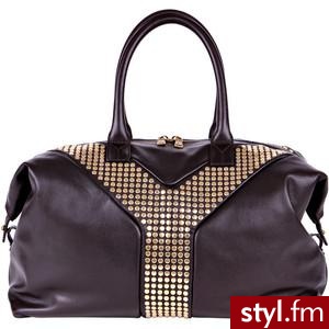 Breuninger - YVES SAINT LAURENT - Bowling-Bag - Polyvore. Pobrano ze strony: http://www.polyvore.com/breuninger_yves_saint_laurent_bowling-bag/thing?id=19534679 - Pozostałe Torebki Moda