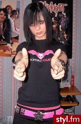 EMO Alternatywne Średnie Fryzury