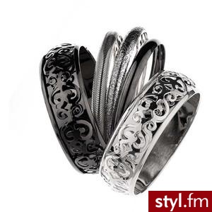 Filigree Bangle Set - Polyvore. Pobrano ze strony: http://www.polyvore.com/filigree_bangle_set/thing?id=14666934 - Pozostałe Dodatki Moda