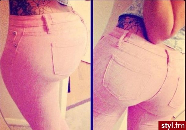 Jeansy Spodnie Moda