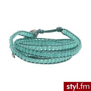 Chan Luu Jade Pearl Wrap Bracelet at Zappos.com - Polyvore. Pobrano ze strony: http://www.polyvore.com/chan_luu_jade_pearl_wrap/thing?id=16708334 - Pozostałe Dodatki Moda