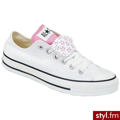 converse doub tongue low - Pozostałe Buty Moda