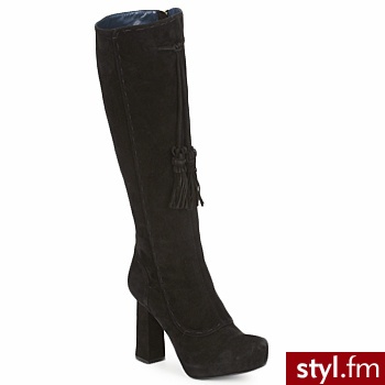Pollini BUTY PA2611 Nero - Kozaki Buty Moda