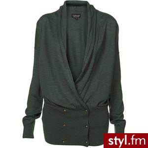 Knitted Shawl Cardigan - TopShop - Polyvore. Pobrano ze strony: http://www.polyvore.com/knitted_shawl_cardigan/thing?id=11286260 - Pozostałe Ciuchy Moda