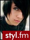 EMO Alternatywne Średnie Fryzury