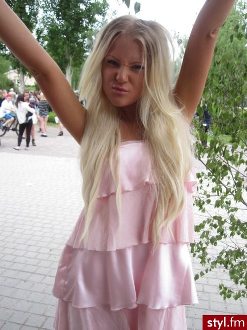 Blond Rozpuszczone Proste Na co dzień Długie Fryzury