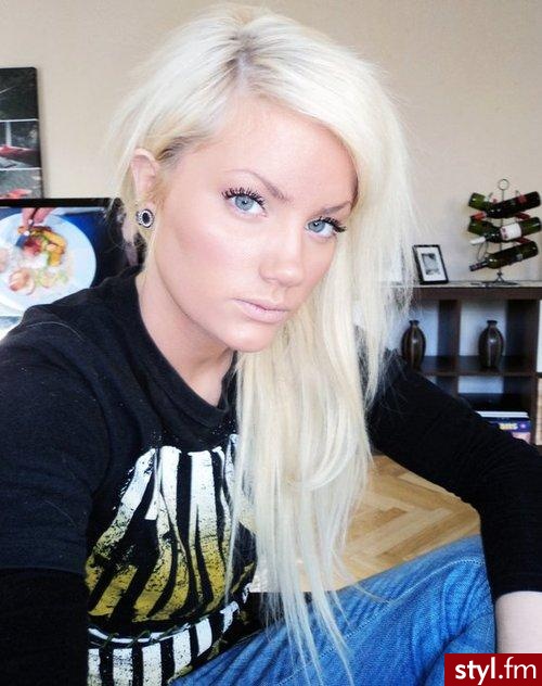 Blond Rozpuszczone Proste Na co dzień Długie Fryzury