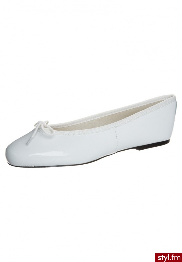 HIRICA ZOE Baleriny biały - Balerinki Buty Moda