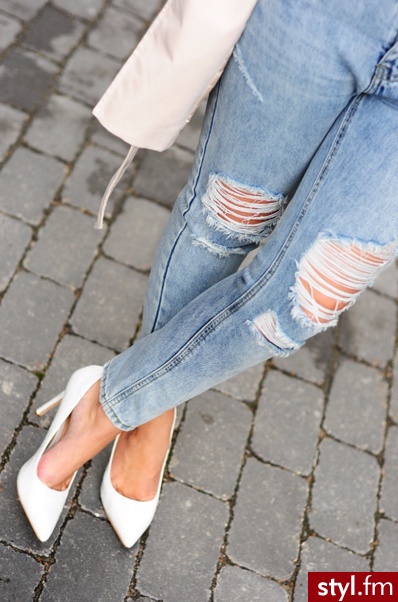 Jeansy Spodnie Moda