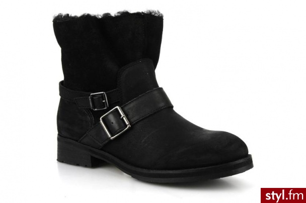 Ash PÓŁBUTY I BOTKI RUSSIA BY ASH (Czarny) - Botki Buty Moda