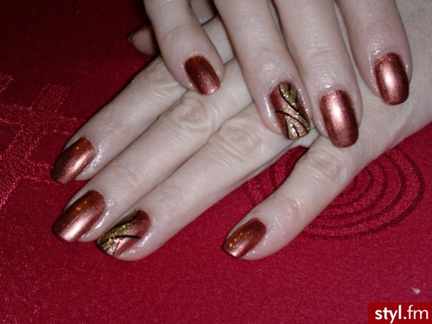 Autor: kociczka84 jesienne liście. Autor: <b>kociczka84</b><br /> - Paznokcie