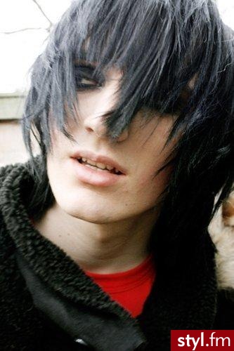 EMO Alternatywne Średnie Fryzury