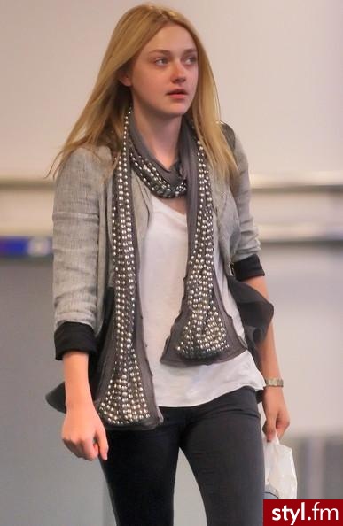 Dakota Fanning - Moda uliczna Inne Moda