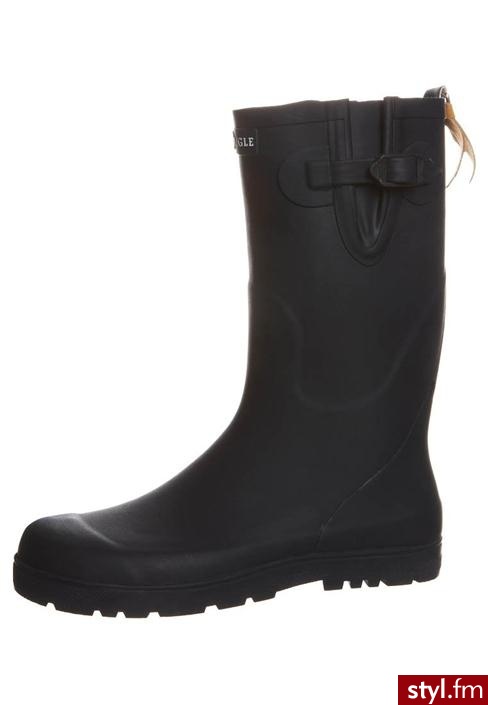 Aigle WOODYPOP Kalosze niebieski - Kalosze Buty Moda