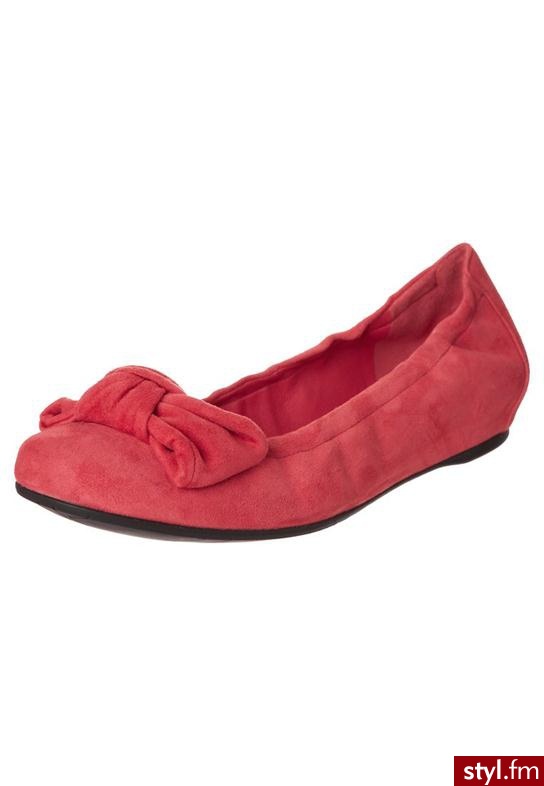 Högl Baleriny czerwony (5-100912) - Balerinki Buty Moda