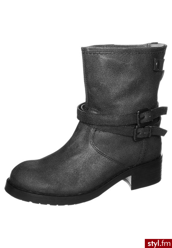 Bagatt Botki kowbojki i motocyklowe szary (04EI49X432101) - Pozostałe Buty Moda