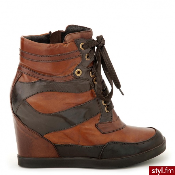 Venezia BOTKI NA KOTURNIE 7340 TALUNU - Botki Buty Moda