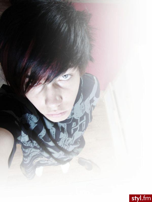 EMO Alternatywne Średnie Fryzury