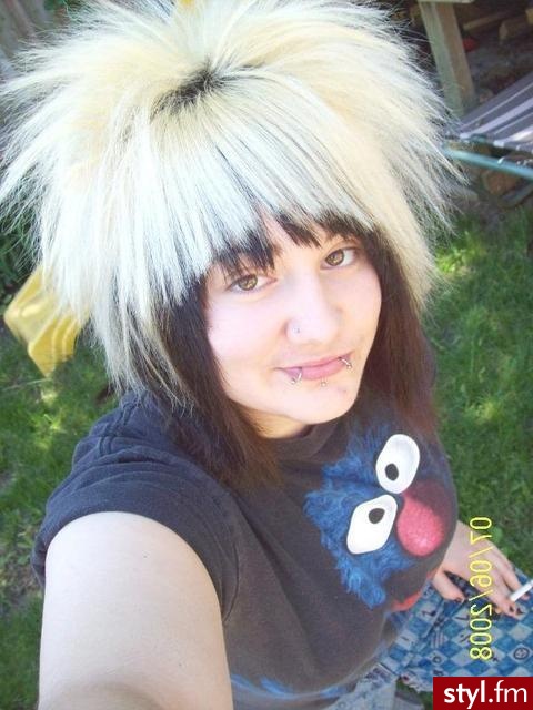 To nie mój fryz i nie moje foto! - EMO Alternatywne Średnie Fryzury