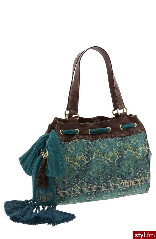 Śliczna torebka od Juicy Couture w modnym stylu Boho - 198$ - Pozostałe Torebki Moda