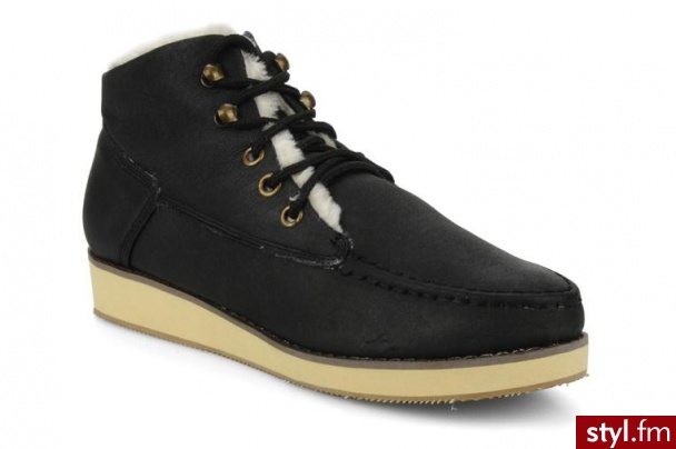 Friis &amp; company PÓŁBUTY I BOTKI AGGA BY (CZARNY) (Czarny) - Botki Buty Moda