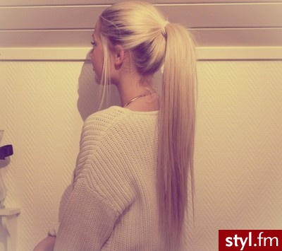 Blond Upięcie Proste Na co dzień Długie Fryzury
