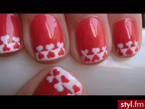nails. Walentynkowe ; ) - Paznokcie