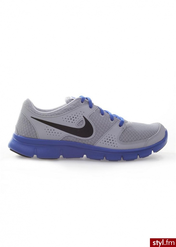 NIKE Buty sportowe flex experience rn szary, niebieski - Sportowe Buty Moda