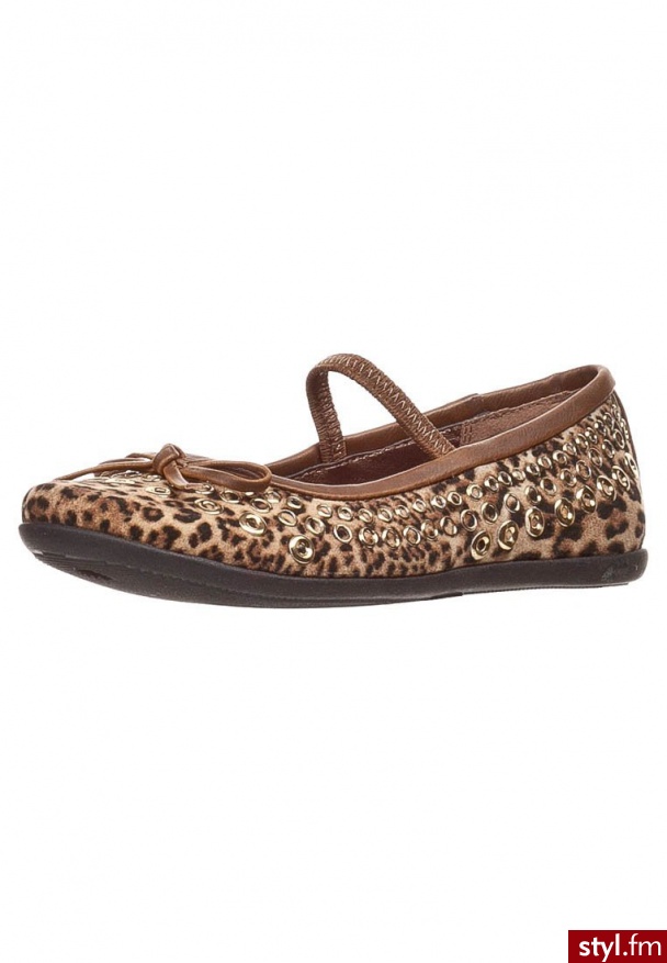 fullstop. Baleriny beżowy - Balerinki Buty Moda