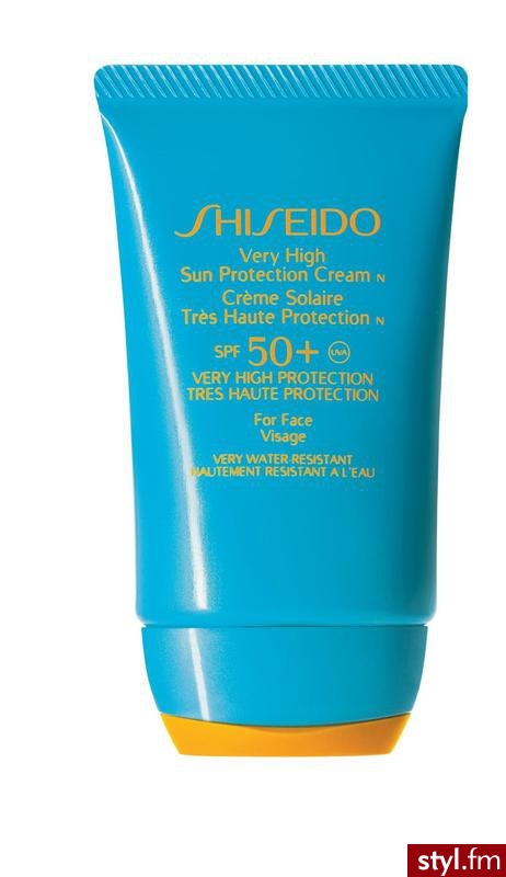 Shiseido Very High Sp Cream SPF50+ Krem ochronny do opalania twarzy i ciała 50 ml - Emu Buty Moda