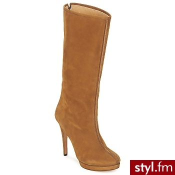 Keyté BUTY FIOULI NAVY - Kozaki Buty Moda