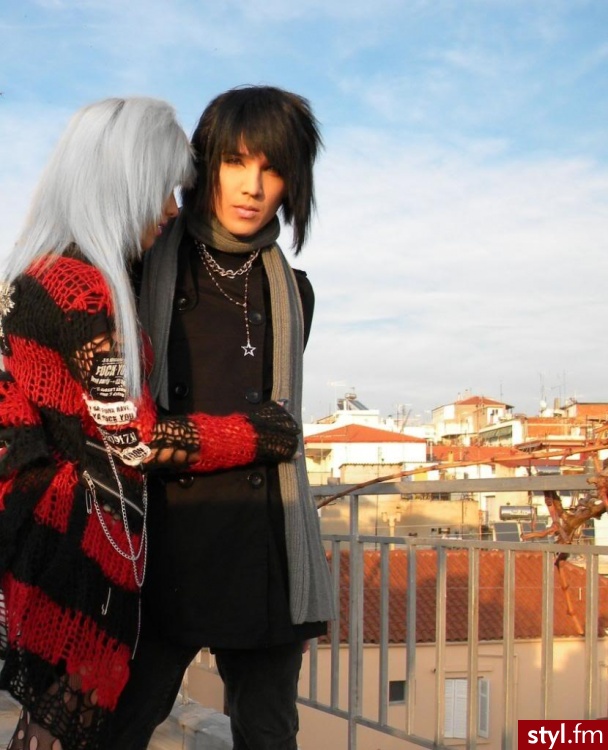 EMO Alternatywne Średnie Fryzury
