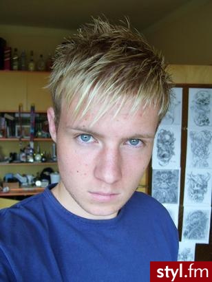 Średnie Męskie Fryzury