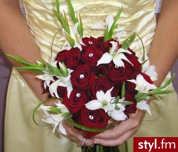 Bukiety ślubne Ślub Moda