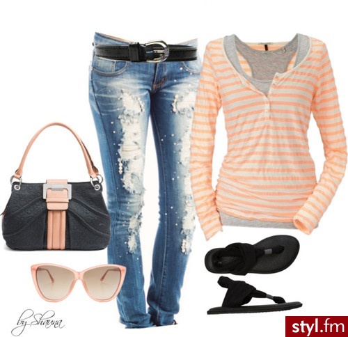 Jeansy Spodnie Moda