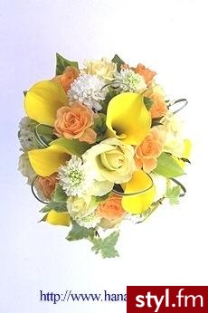 Bukiety ślubne Ślub Moda